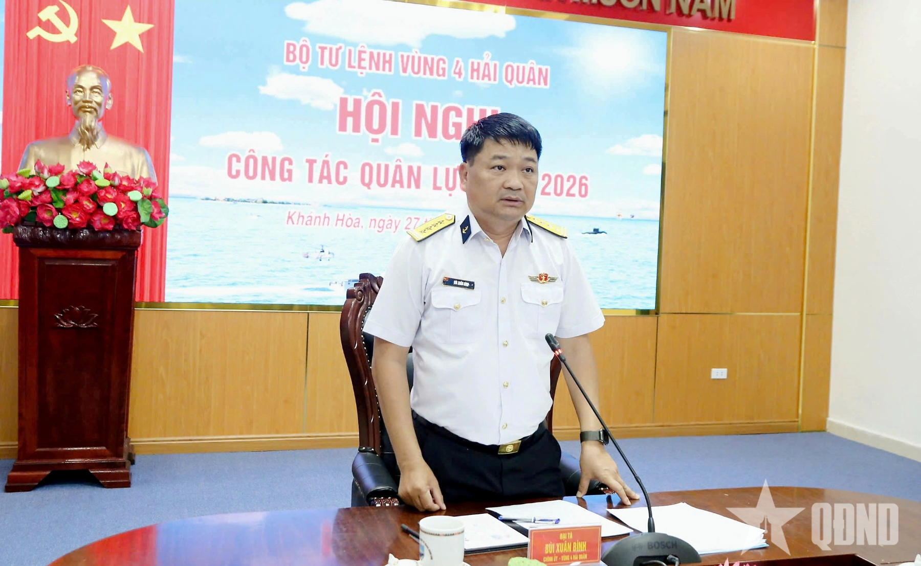 Vùng 4 Hải quân nâng cao chất lượng tham mưu xây dựng lực lượng